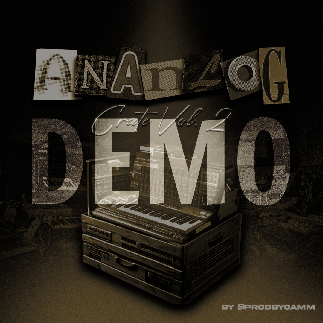 (DEMO) Analog Crate Vol. 2 (One Shot & Phrase Kit)